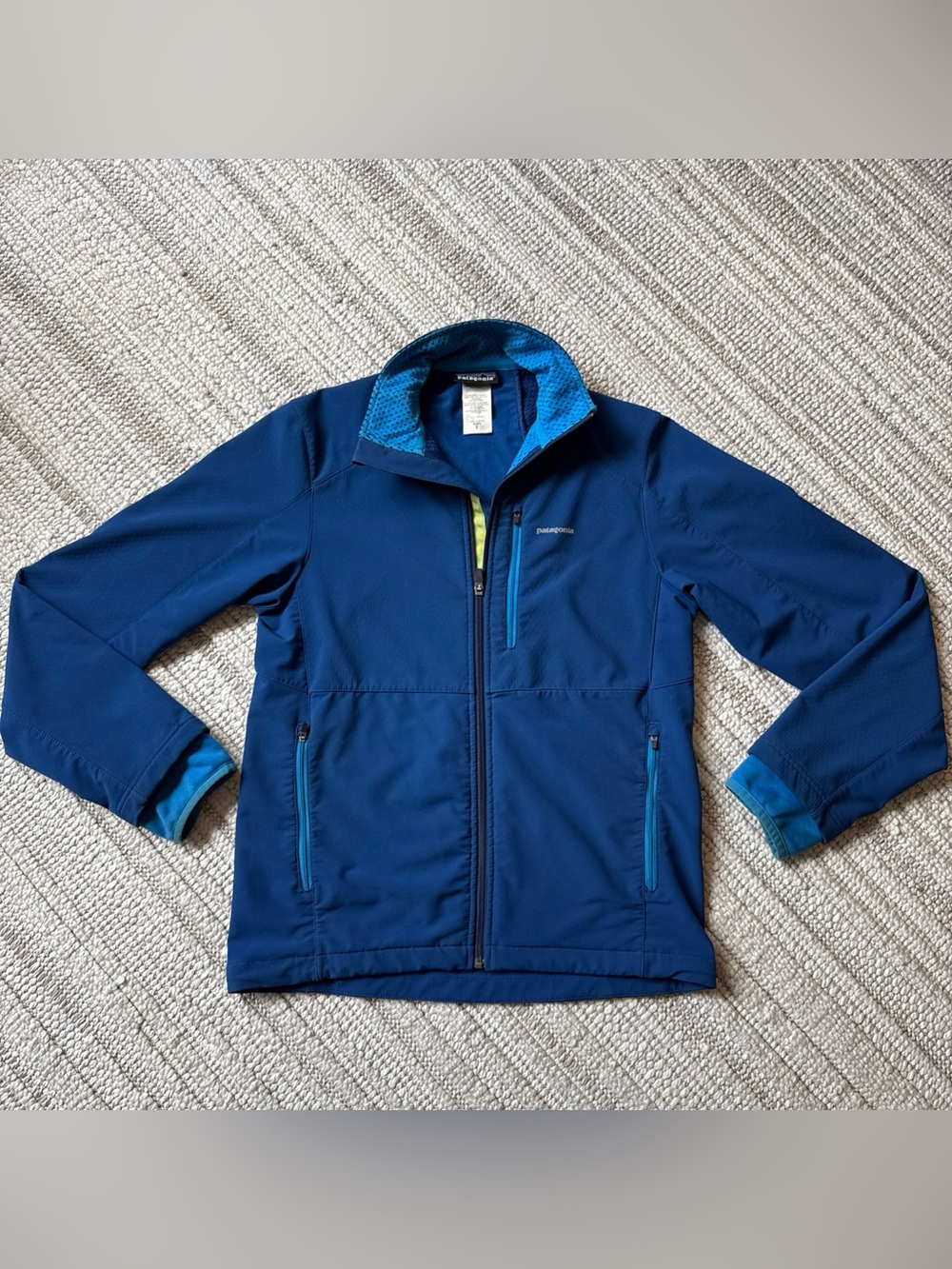 Patagonia Integral Jacket Blue Men’s Small! Style 24941 Fall 2011! Vintage Hike